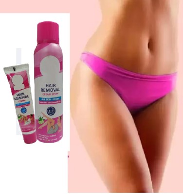 AFARAXIA Hair Removal cream Spray Painless Body Hair Removal Spray For Chest, Back.. Spray(180 g)