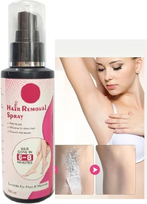Jiwoo Women's Facial Hair Removal Cream Spray Spray(180 g, Set of 2)