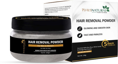 7days natural Hair Removing Intimate Skin with After Wax Soothing Cream for all body Cream(100 g)