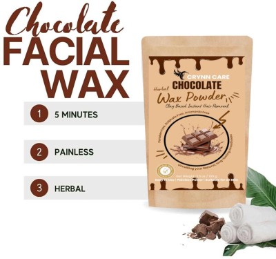 Buy TYA Chocolate Herbal Wax Chemical-Free & No Side-Effects Painless Hair Removal Powder(100 g)