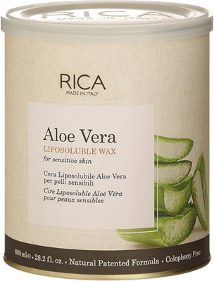 Rica Wax Rica Aloevera vera Lipsolution painless hair removal wax 800 ml Wax(800 g)