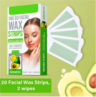 WOONGMI Best Facial Hair Removal for Women, Waxing Strips for Face Strips(10 g)