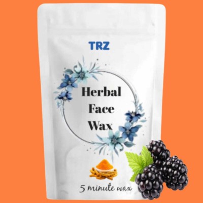 TRZ Face Wax Instant Hair Remover | Chocolate Flavour | Zero Pain | No Side Effects Wax(50 g)