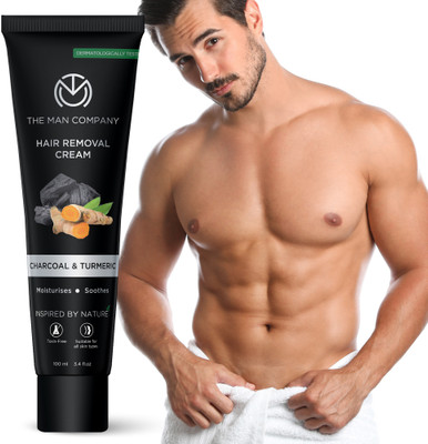 THE MAN COMPANY Hair Removal Cream Removes Unwanted Hair In 5 Minutes Dermatologically Tested Cream(100 g)