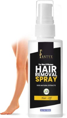 FANTYX Hair Removal Cream Spray for Men Chest, Back,Legs Under Arms & Intimate Area Spray(100 ml)