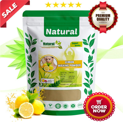 Natural Health and Herbal Products Mess-Free Lamon Waxing Powder Full body Wax Hair Removal instant Remover AllSkin Wax(100 g)