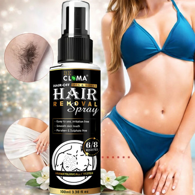 Becloma Hair Removal Cream Fast Body Hair Remove Painless SPRAY Spray Spray(100 ml)