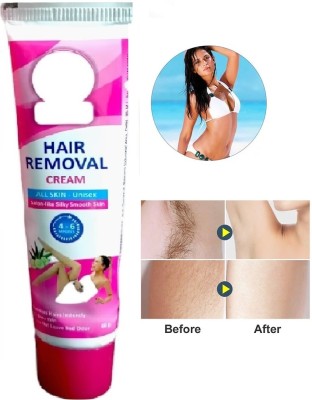 JANOST Natural Hair Removal cream Tube| Painless Body Hair Cream(40 g)