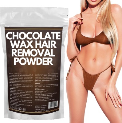 Samisha Chocolate Body Wax-5 Min Painless Herbal Powder Powder(100 g)