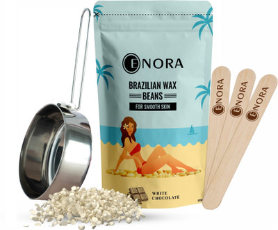 Enora Hair Removal Brazilian Wax | For Face, Eyebrow Back, Bikini Area, Lips and Arms Wax(100 g)
