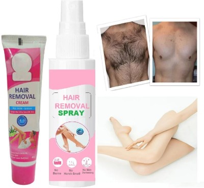 Emijun Hair Removal Spray for Women Hand ,Leg & Underarms Spray Spray(140 ml)