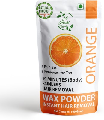 24 Hours Organic Orange Hair Removal Powder (Body) Powder(100 g)