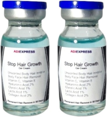 Adi Express Permanent Painless Hair Removal Spray Armpit Body Fast Mild Hair Remover Spray(10 ml, Set of 2)
