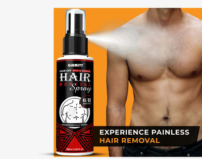 NewClick Hair Removal Spray for Men Chest, Back, Legs, Under Arms & Intimate Area 0 Spray(100 ml)