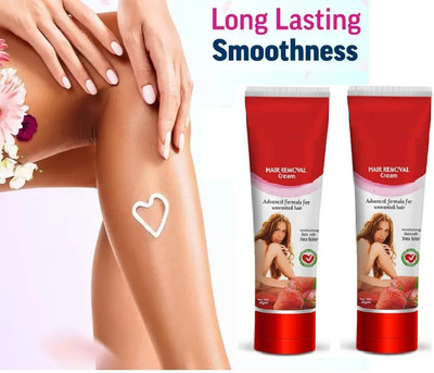 CATERINACHIARA Hair Removal Cream pack of-(2) Cream(80 g)