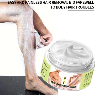 manasona Painless Hair Remover Unwanted Hair , Private Parts, Bikini Area, Cream(50 g)