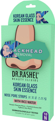 DR.RASHEL Korean Glass Skin Essence Nose Strips(10 Strips)