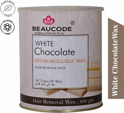 Beaucode WHITE CHOCOLATE HYDRO-SOLUBLE WAX 800 GM Wax(800 g)