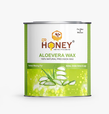 DR.HONEY Honey aloe Vera wax1kg and strips sticks soft wax for waxing Wax(1000.2 g)