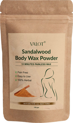 VALOT Hair Removal Wax Powder For Body, Legs, Armpit, With Sandalwood & Ubtan Powder Powder(120 g)
