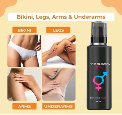 GFSU - GO FOR SOMETHING UNIQUE Removal Spray for Men | Painless & Irritation Free Spray Spray(100 g)