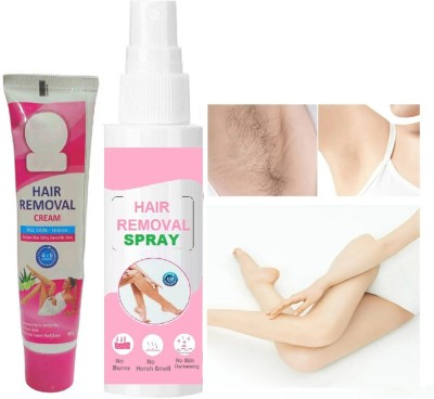 Latixmat Hair Removal Cream for Womens Hand, Leg & Under Arm, Painless Spray Spray(140 ml)