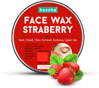 tavcha Straberry Katori Face Wax Pack | Natural & Herbal | Salon result at Home Wax(100 g)