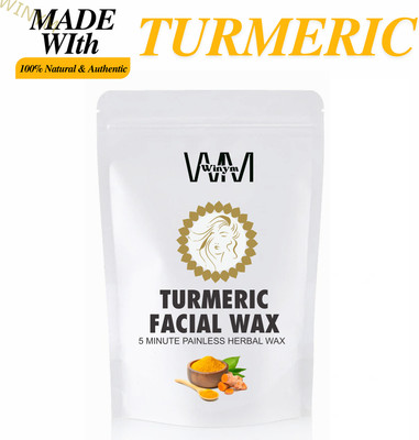 Winym Turmeric Wax Powder for Instant Glow & Smooth Finish Powder(100 g)
