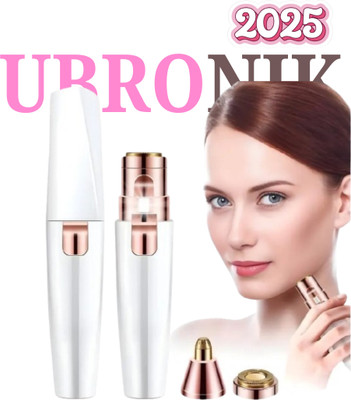 UBRONIK 2 in 1 Facial Hair Remover | Waxing-Free Smooth Shaver for Women Strips(1 g)