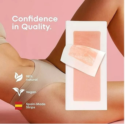 THTC Professional Waxing Strips Kit Strips(20 Strips, Set of 20)