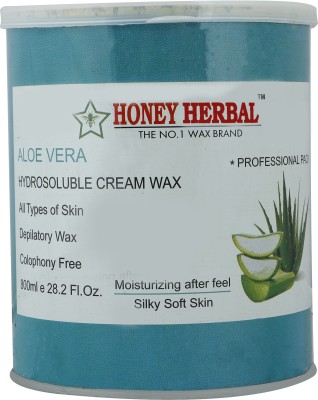 HONEY HERBAL Alovera Hair Removal Wax(800gm) Wax(800.014 g)