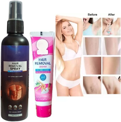 Latixmat hair removal spray for women bikini, private parts hair remover spray Spray(140 g, Set of 2)