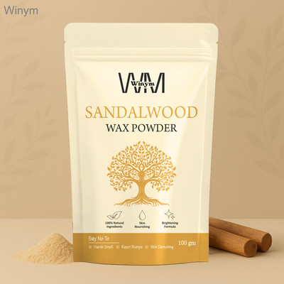 Winym Sandalwood Face, Full Body, Bikini Wax Powder Skin Radiance Hair Removal Powder(100 g)