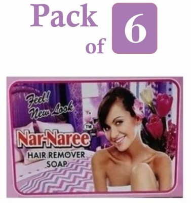 Narnaree Hair Removal For Men & Women |All type Of skin | Pack of 6 Cream(240 g)