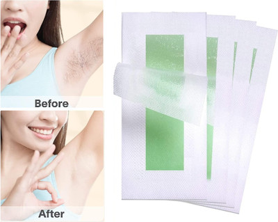 MYEONG Professional Waxing Kit for All Skin Type Strips Strips(10 g, Set of 20)