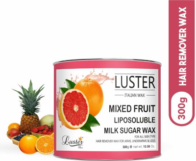 Luster Mixed Fruit Hair Removal Hot Wax | Gives Smooth & Soft Skin | Body Hair Removal Wax(300 ml)