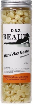 D.B.Z. Hard Wax Beans For Bikini Hair Removal Leg Face Eyebrow with box - 200gm Wax(400 g)