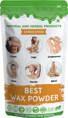NATURAL AND HERBAL PRODUCTS Wax powder for women hair removal bikini face hands legs underarms Wax(200 g)