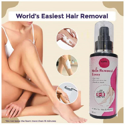 YAWI Easy Intimate/Private Hair Removal Cream-Unwanted Coarse Pubic Hair Removal Spray(100 ml)