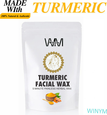 Winym Turmeric Wax Powder for Salon-Like Smooth Skin Powder(100 g)