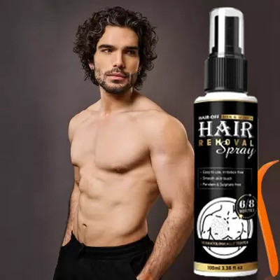 Ontario Hair Removal Cream Spray quick hair remove in 10 minutes Spray (100 ml) Spray(100 g)