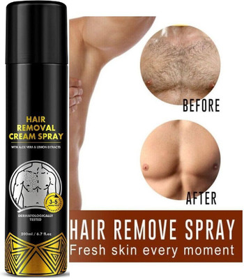 Neycare Hair Removal Cream Spray for Men Chest, Back, Legs, Under Arms & Intimate Area Cream(200 ml)