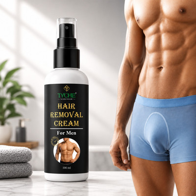 Tyche Fast Hair Removal Cream for Men Smooth Skin Body Grooming Formula Cream(100 ml)