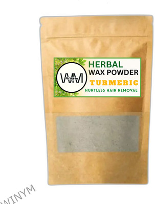 Winym Herbal Brown Wax Powder | Instant Herbal Clean Wax Powder(100 g)