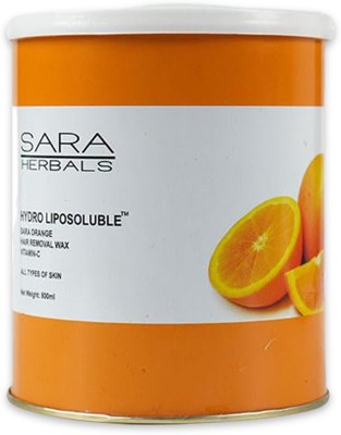 SARA SOUL OF BEAUTY Orange Liposoluble Hair Removal Wax(800 g)