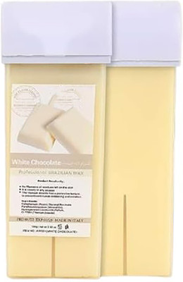 EKINSU White Chocolate Liposoluble Soft Wax Refill Roll-on Cartridge Wax(97 ml)