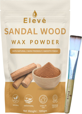 Eleve Elevé Sandalwood Painless Wax Powder – Smooth, Gentle & Effortless Hair Removal Powder(100 g)
