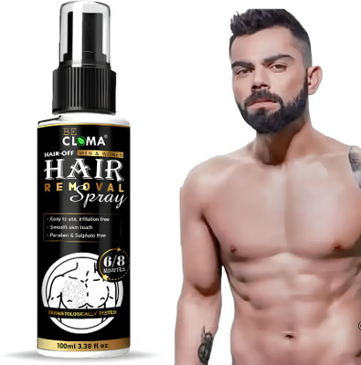 Becloma Unisex Hair Removal Spray – Natural Ingredients – Quick Results Spray(100 ml)