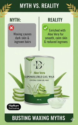 Darcy talian Formula Liposoluble Gel Wax (800ml) - Crystal Clear & Non-Sticky Cream(800 g)