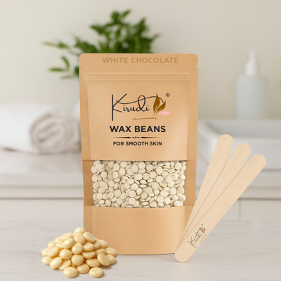 KIRUDI Rose Pink Hard Wax Beans – Soft & Smooth Wax for Hair-Free Skin Wax(200 g)